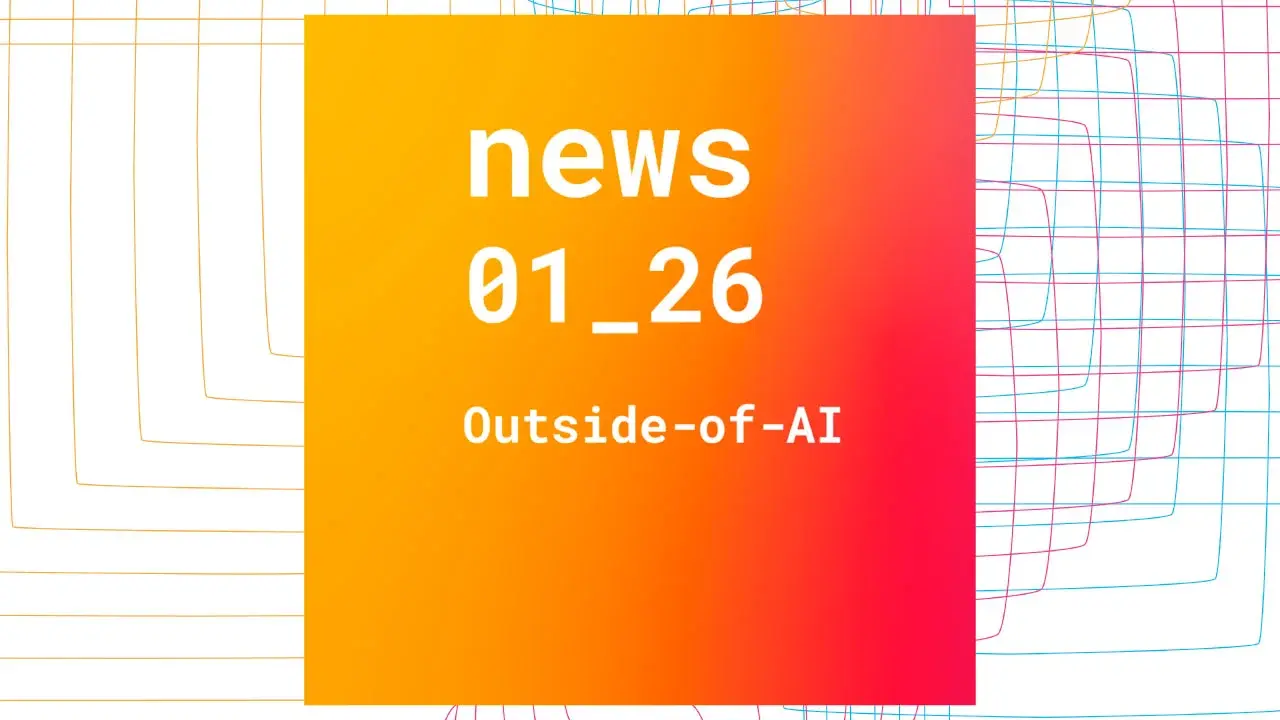 Abstraktes Titelvisual zur News „Outside-of-AI“ über Künstliche Intelligenz in der Designlehre und die Rolle fundierter Ausbildung