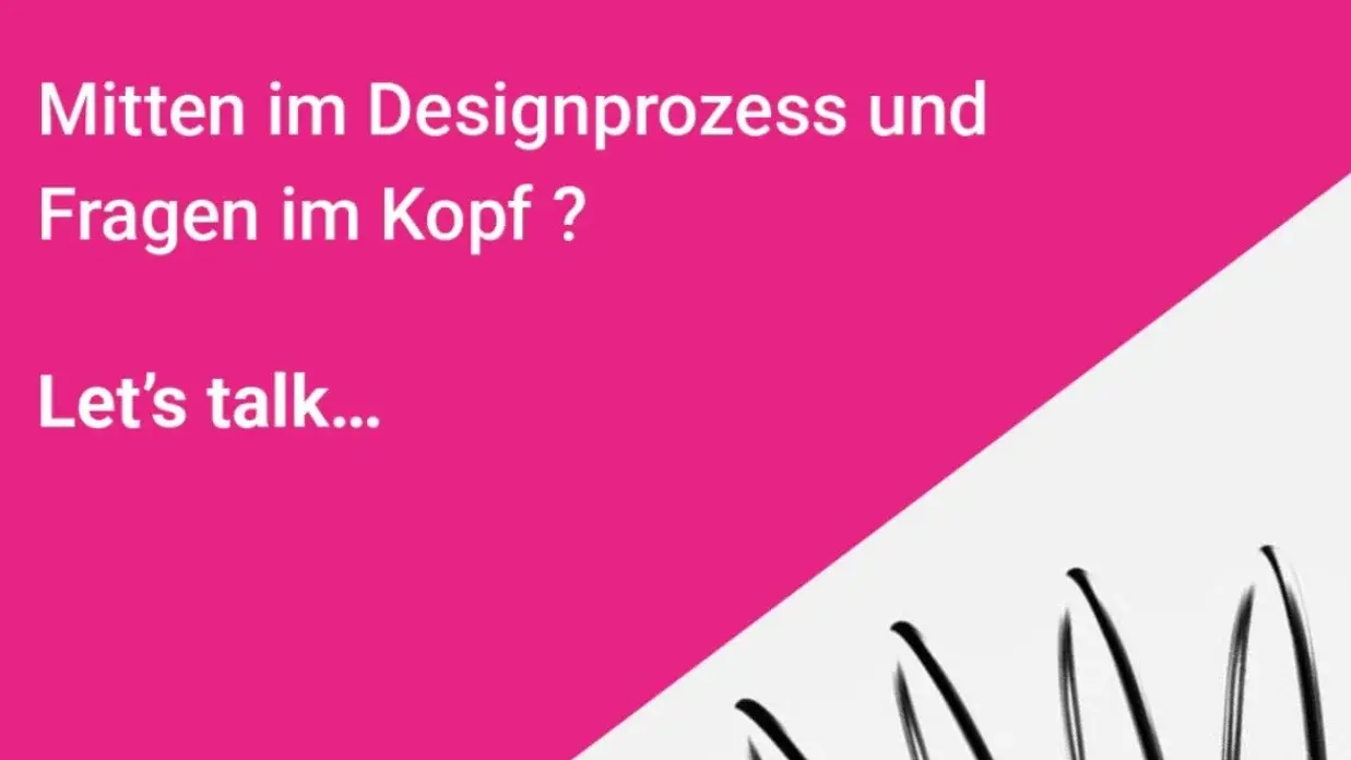 Desgnaufgabe SoSe 2026: Mitten im Drsignprozess  und Fragen im Kopf?